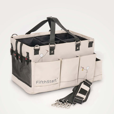 FifthStart Cleaning Caddy Bag Beige FifthStart