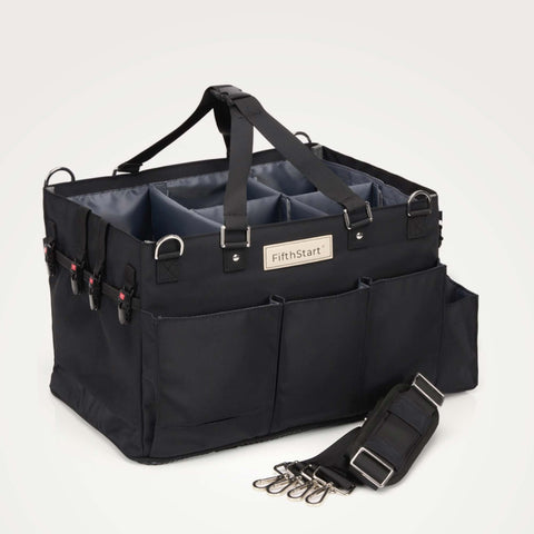 FifthStart Cleaning Caddy Bag- Black FifthStart