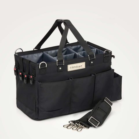 FifthStart Cleaning Caddy Bag- Black FifthStart