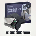 CasterMaster Furniture Leg End Caps CasterMaster