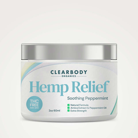 Clearbody Organics Hemp Cream Peppermint & Arnica Clearbody Organics