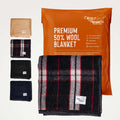 Woolly Mammoth Nester: Warm Wool Blanket for Indoor & Outdoor Comfort Woolly Mammoth
