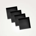 CasterMaster Non Slip Furniture Pads Black CasterMaster