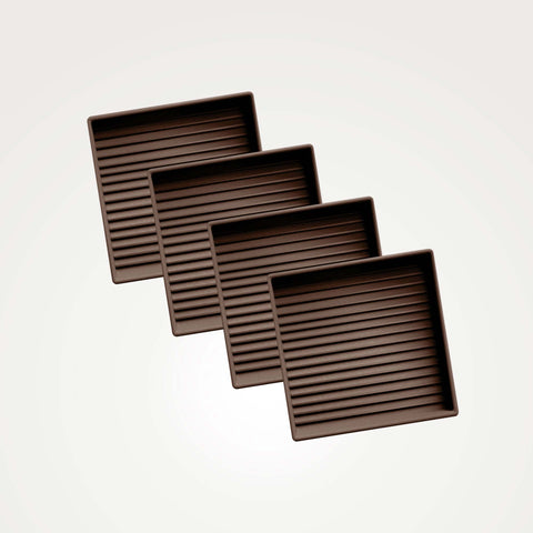CasterMaster Non Slip Furniture Pads Brown CasterMaster