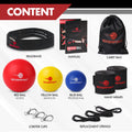 Boxing reflex ball training kit.