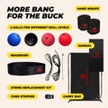 Boxing reflex ball training kit.