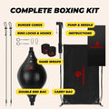 Boxing kit with double end bag.
