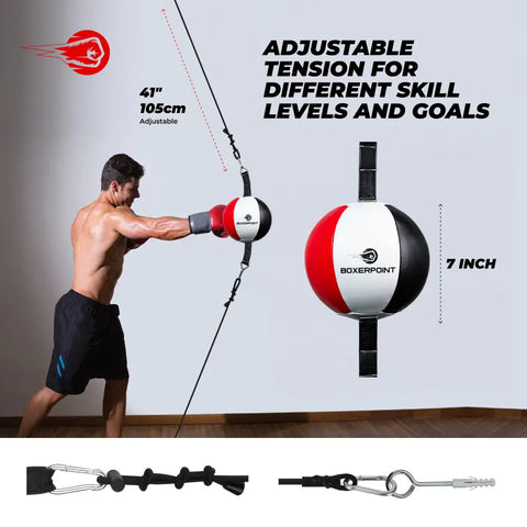 Boxing reflex ball training set.