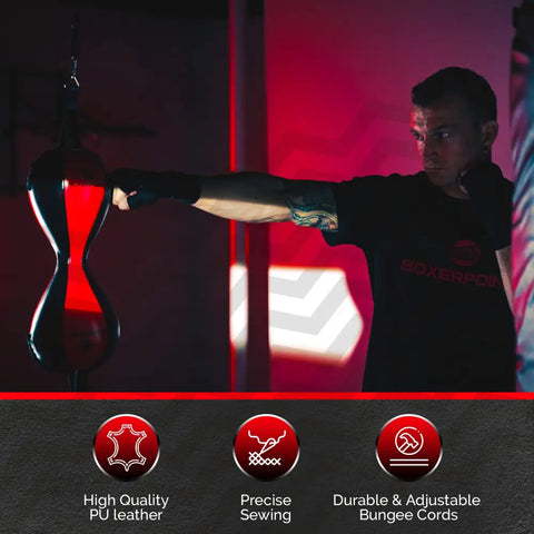Boxing speed bag.