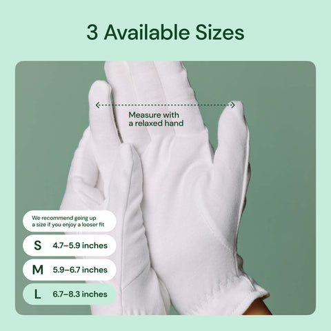 Clearbody Organics: 100% Pure Cotton Gloves for Eczema & Dry Hands Clearbody Organics