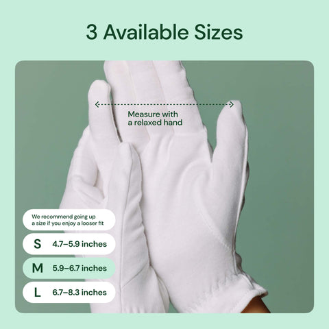 Clearbody Organics: 100% Pure Cotton Gloves for Eczema & Dry Hands Clearbody Organics