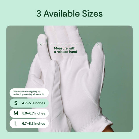 Clearbody Organics: 100% Pure Cotton Gloves for Eczema & Dry Hands Clearbody Organics