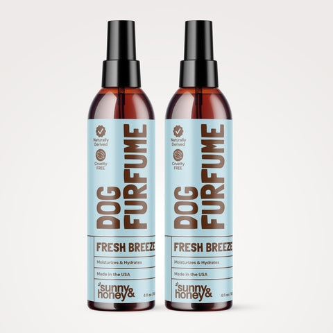 Sunny & Honey Dog Furfume: Dog Deodorizing Spray for Sensitive Skin (2-Pack) Sunny & Honey