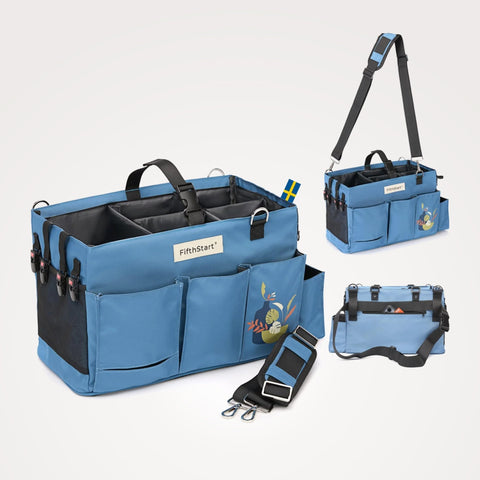 Multi-Purpose Diaper & Cleaning Caddy Organizer Bag Fifth Start
