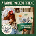 Bag of dried mealworms.