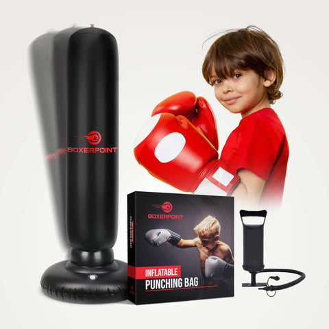 Boxerpoint Inflatable Punching Bag for Kids Boxerpoint