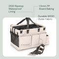 FifthStart Cleaning Caddy Bag Beige FifthStart