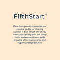 FifthStart Cleaning Caddy Bag Beige FifthStart