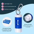MalsiPree Dog Poop Bag Holder with Flashlight: For Worry-Free Night Walks Malsipree