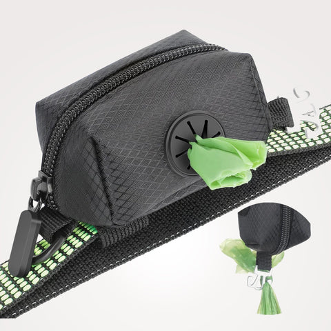 Dog Poop Bag Dispenser with Used Waste Bag Holder MalsiPree