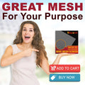 Wire mesh screen.