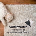 CasterMaster Rug Grippers for Carpets CasterMaster