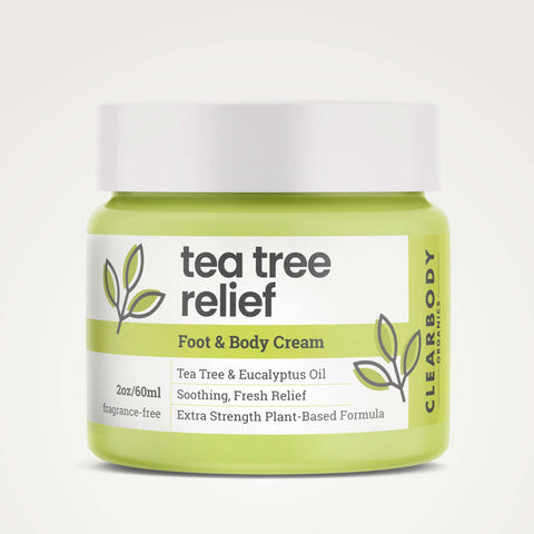 Clearbody Organics Organic Eucalyptus Body Cream 2oz Clearbody Organics
