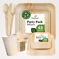 Chic Leaf Palm Leaf Party Pack Chic Leaf