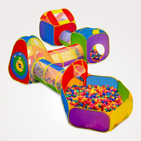 Ball Pit and Tunnel for Kids (7-in-1 Playset) PlayVibe