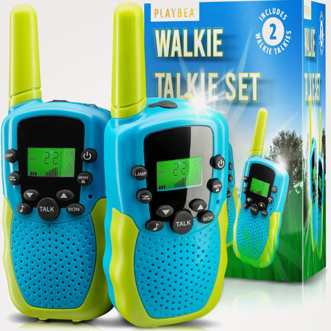 Long Range Walkie Talkies for Kids (2-Pack) PlayVibe