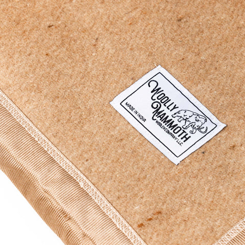 Woolly Mammoth Nester: Warm Wool Blanket for Indoor & Outdoor Comfort Woolly Mammoth