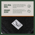 Woolly Mammoth Nester: Warm Wool Blanket for Indoor & Outdoor Comfort Woolly Mammoth